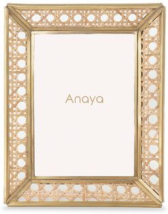 Natural Cane Wicker Picture Frame - Size 7 x 9