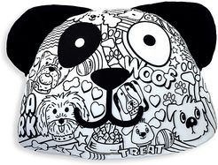 Dog Color Me Fleece Pillow