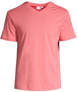 Joey V-Neck T-Shirt - Sun Faded Rose - Size Large