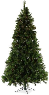 7.5-Ft. Smart String Lighting Canyon Pine Christmas Tree