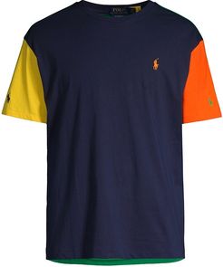 Colorblock Jersey T-Shirt - Cruise Navy - Size XXL