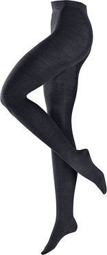 Chain Stretch Tights - Dark Navy - Size Medium