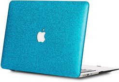 Glitter MacBook Case - Aqua