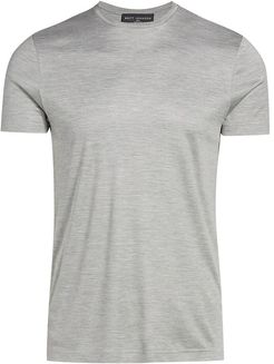 Silk T-Shirt - Light Grey - Size 42
