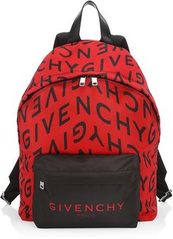 Urban Logo Backpack - Red Black
