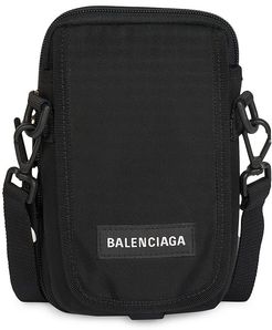 Explorer Crossbody Nylon Pouch - Black