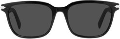 Blacksuit R2I 57MM Sunglasses - Shiny Black