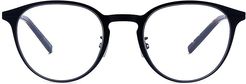 DiorBlackSuit 49MM Round Glasses - Matte Black