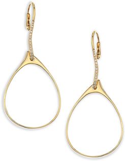 My Etho 18K Yellow Gold & Diamond Drop Earrings - Gold