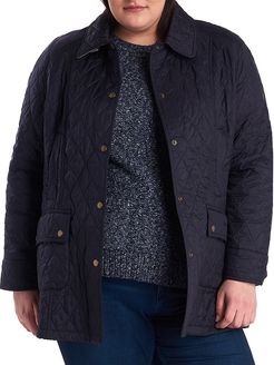 Must Haves Summer Beadnell Quilted Jacket - Navy - Size XXL