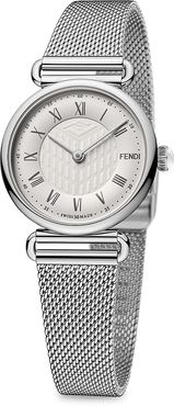 Palazzo Stainless Steel Mesh Bracelet Watch - Silver