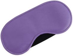 Luxe Leather Sleep Mask - Purple