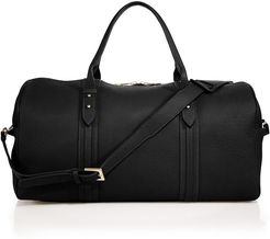 Henley Leather Duffel Bag - Black