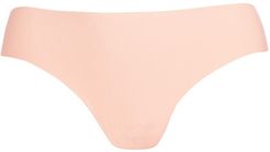 Butter Mid-Rise Thong - Blush - Size Large