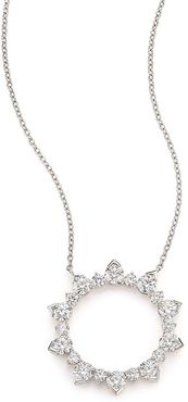 Aerial Diamond & 18K White Gold Necklace - White Gold