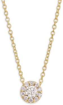 Fulfillment 18K Yellow Gold & Diamond Pendant Necklace - Gold