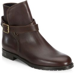 Sulgamba Leather Ankle Boots - Cammeo - Size 8