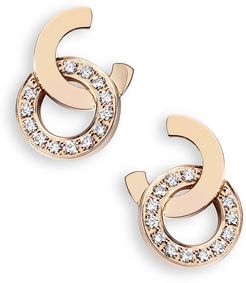 Possession Diamond & 18K Rose Gold Stud Earrings - Rose Gold