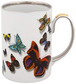 Butterfly Parade Porcelain Mug
