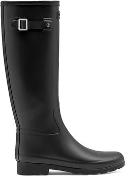 Refined Tall Rain Boots - Black - Size 6