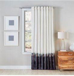 Ombre Velvet Curtain - Ivory