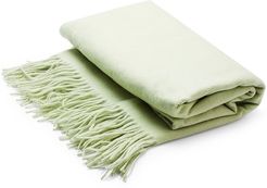 Carolina Throw Blanket - Green Tea