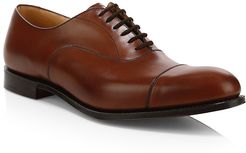 Dubai Leather Oxfords - Brandy - Size 9.5