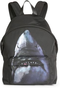 Shark Print Backpack