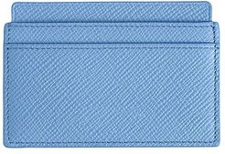 Panama Leather Card Case - Nile Blue