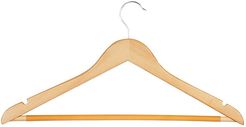 24-Pack Non Slip Wooden Coat Hangers