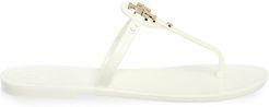 Mini Miller Jelly Thong Sandals - Ivory - Size 11