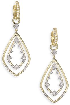 Lisse Diamond & 18K Yellow Gold Double Drop Kite Earring Charms - Yellow Gold