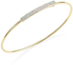 Affair 14K Yellow Gold & Diamond Wire Strap Bracelet - Gold