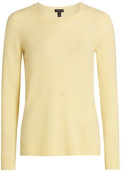 COLLECTION Featherweight Cashmere Sweater - Sundrop Yellow - Size XL