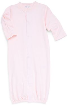 Baby Girl's Cotton Coverall - Pink - Size Newborn