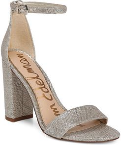 Yaro Ankle-Strap Metallic Sandals - Jute - Size 6.5