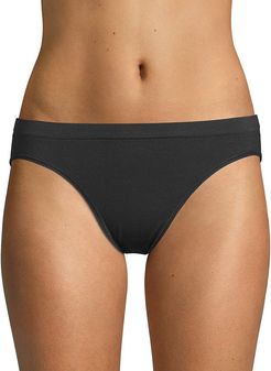 Minimalist French-Cut Panty - Black - Size Small