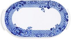 Blue Ming Large Porcelain Oval Platter - Blue White