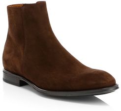 Daniel Suede Ankle Boots - Brown - Size 13