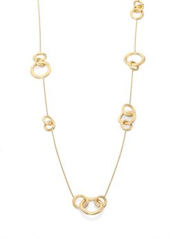 Jaipur Link 18K Yellow Gold Station Necklace - Gold