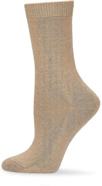 Cosy Wool Socks - Camel - Size 8