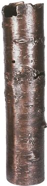 Forest Leaf Bark Vase - Copper