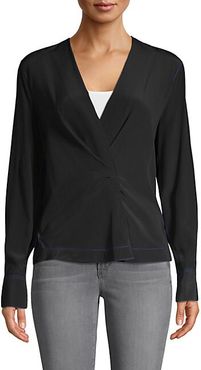 Shields Silk Wrap Shirt