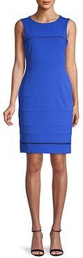 Avy Stretch Knit Sheath Dress