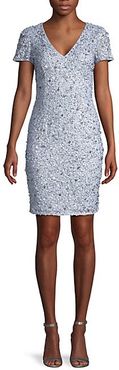 Embellished Sheath Dress