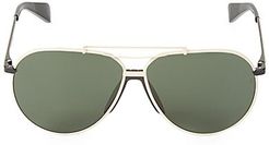 61MM Aviator Sunglasses