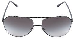 59MM Aviator Sunglasses