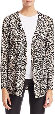 Soft Touch Animal Print Cardigan