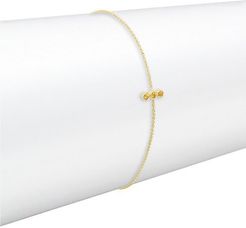 Tarakini 18K Gold & Yellow Sapphire Charm Bracelet