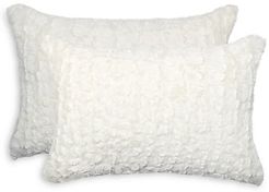 Belton 2-Pack Rectangular Faux Fur Pillow Set